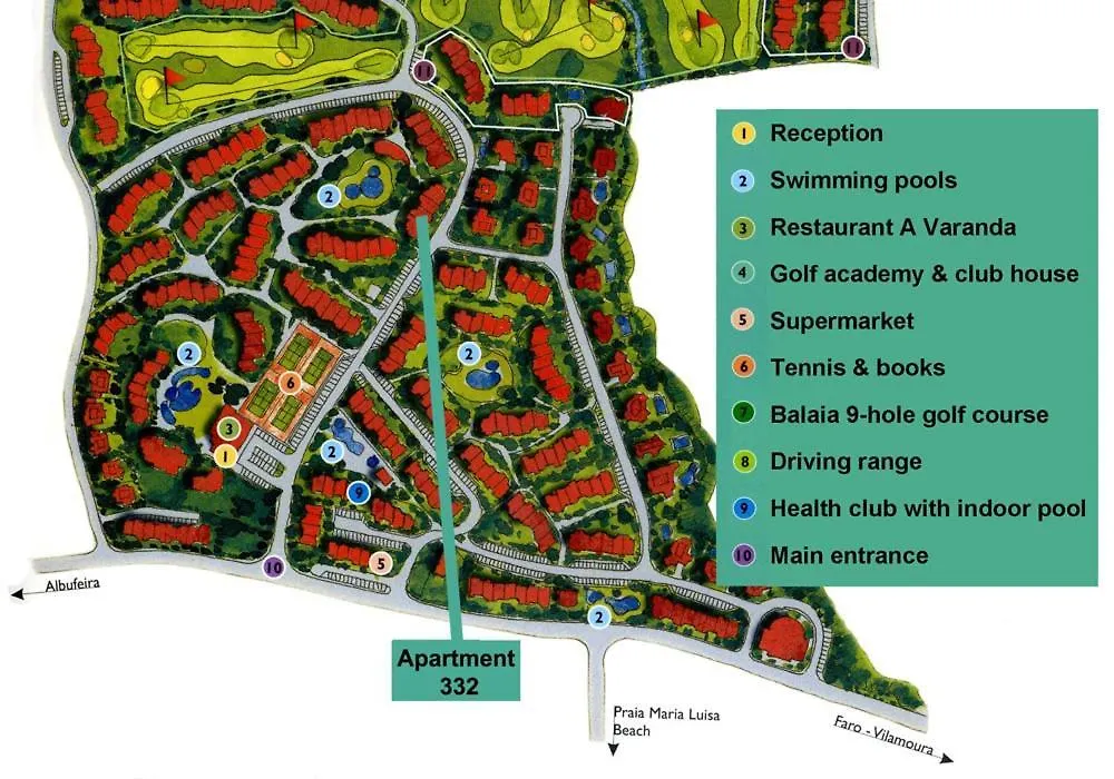 Balaia Golf Village Apartment 332 By Mickey Pool And Snack Bar Albufeira